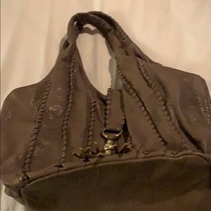 Mauve/light brown bag